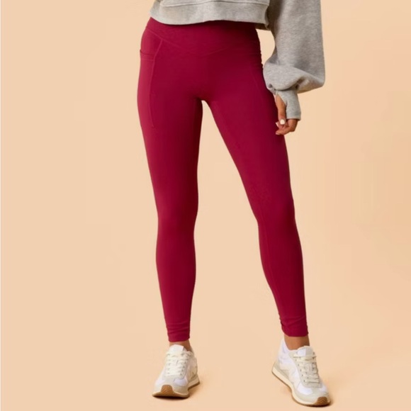 New Sz SML burgundy yogas - Picture 6 of 8